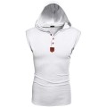 Майка мужская трикотажная Coofandy Men's Casual Hooded Sleeveless Tank Tops фото